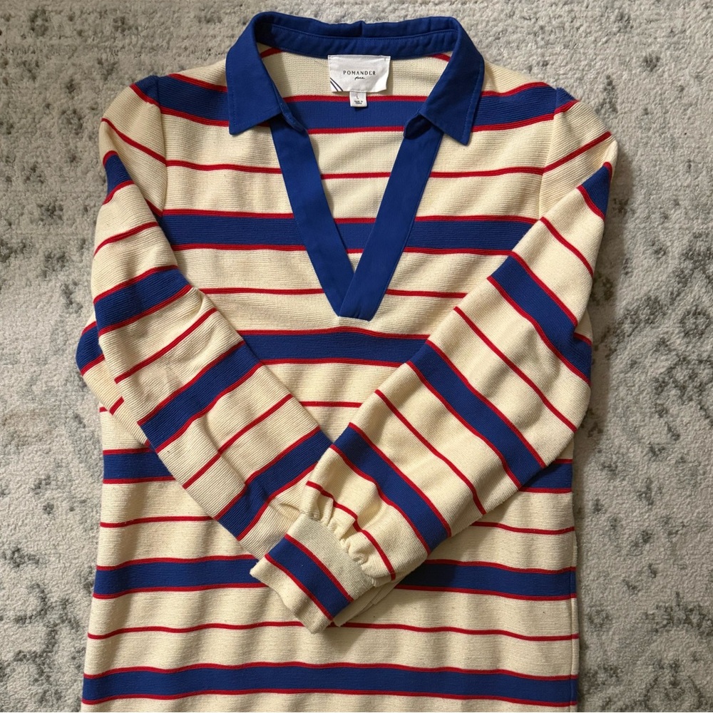 Tuckernuck (Pomander Place) Striped Long Sleeve Dress